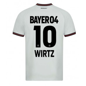 Bayer Leverkusen Florian Wirtz #10 Udebanetrøje 2023-24 Kort ærmer